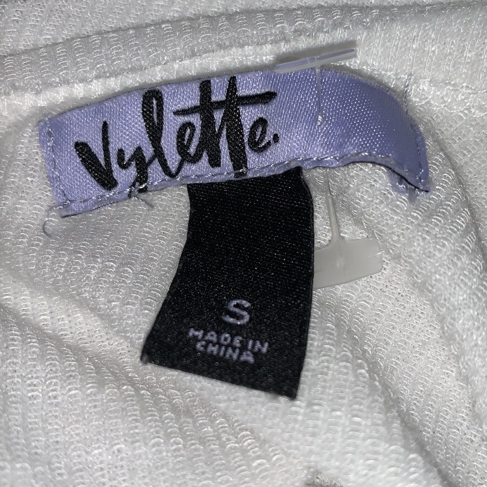 VYLETTE NEW SIZE SMALL WHITE ONE SHOULDER TANK TOP - Picture 5 of 6